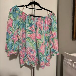 Floral Off-Shoulder Top - Totally Blossom